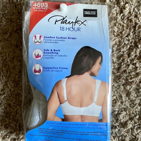 PLAYTEX WIRELESS BRA - Picture 5 of 8